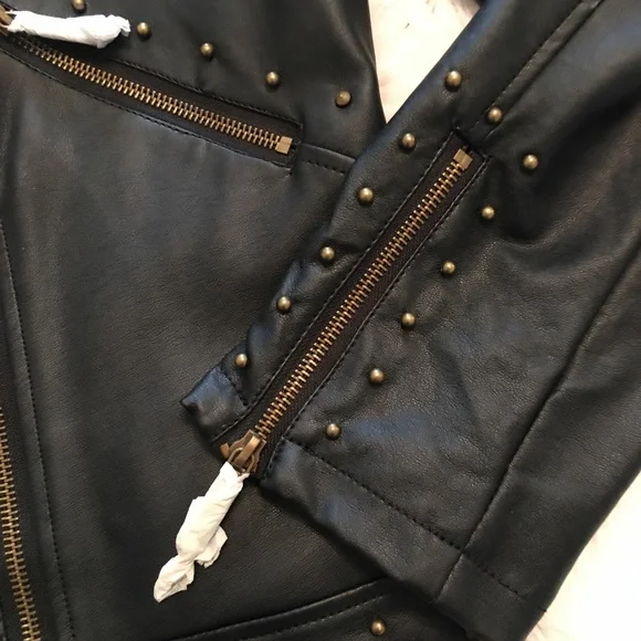 Brand new faux leather jacket - Picture 6 of 9